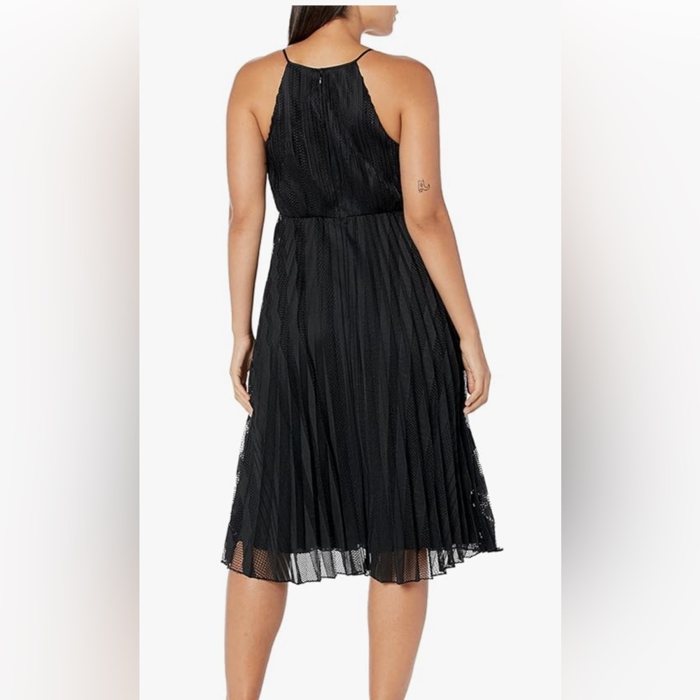 Theory Pleated Midi Dress